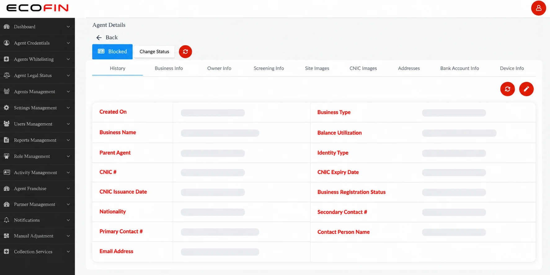 Jorr agent business details