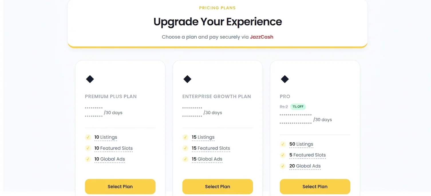 PlotsMap subscription and billing dashboard