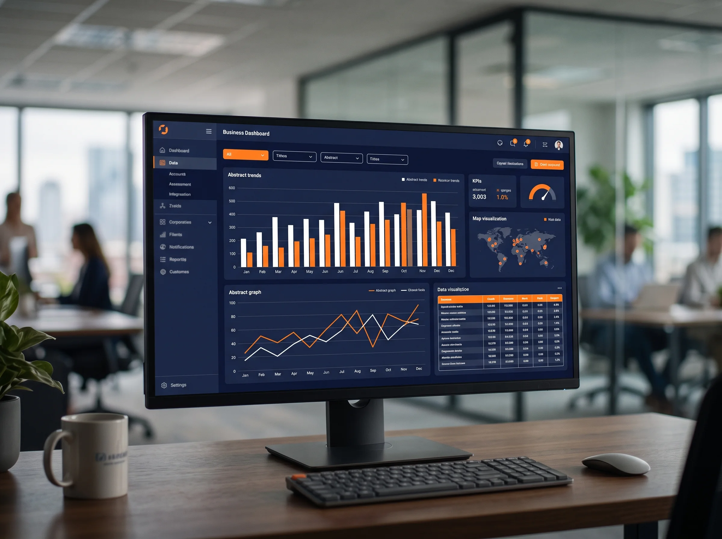 County-level reporting and BI platform